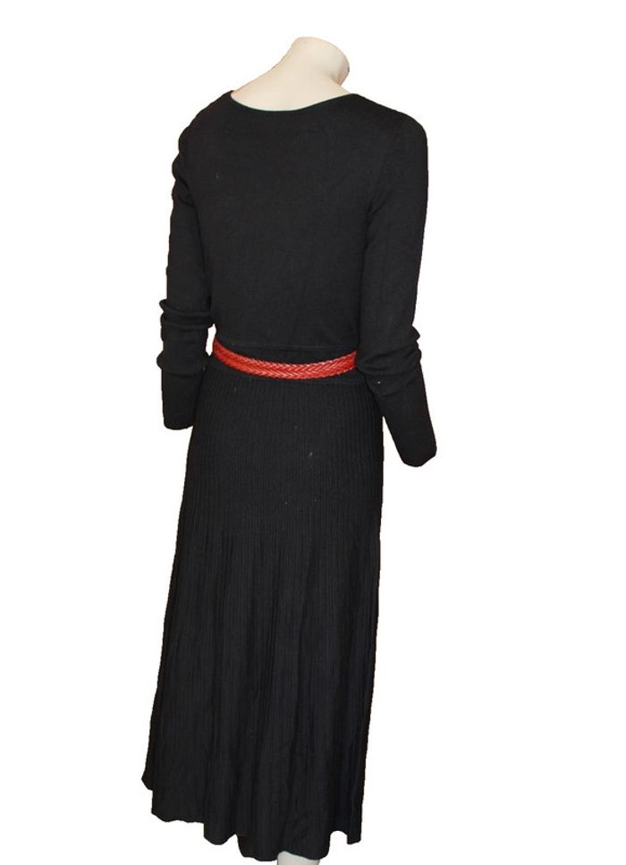 robe pull coupe mi longue marque Caroll taille 38/40 - photo numéro 3
