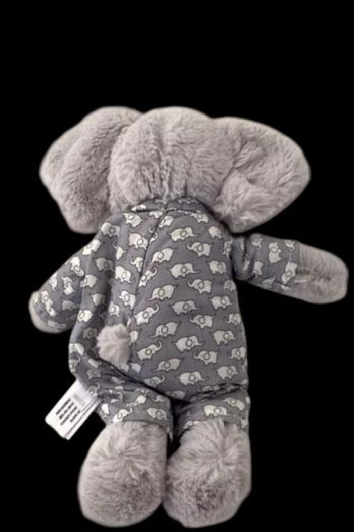 ❤️B2878 Doudou Peluche Éléphant Elephant Jellycat Gris Bedtime Rare - photo numéro 2