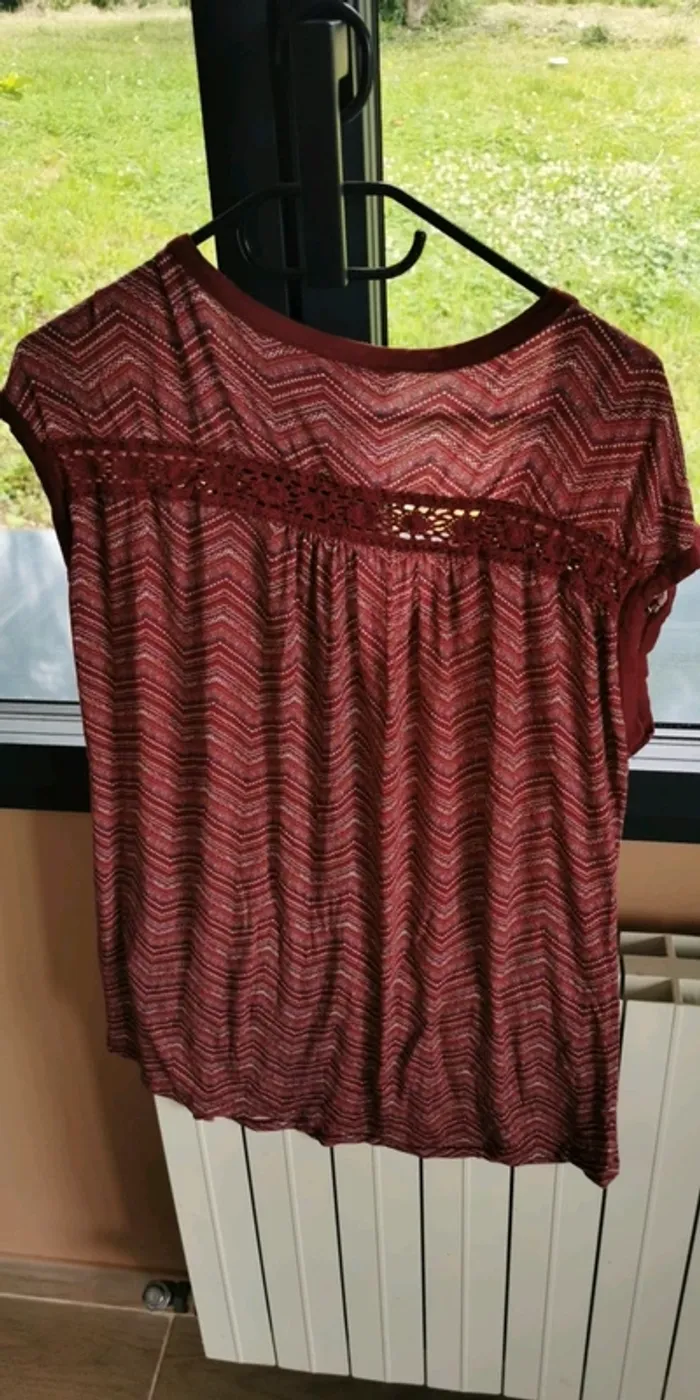 Tee-shirt sans manches camaïeu taille S/M - photo numéro 6