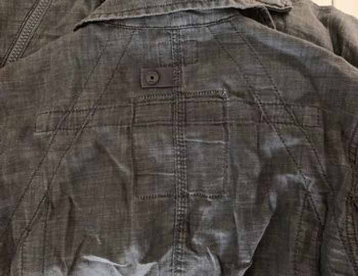 Chemise zippée G-Star effet jean denim taille L - photo numéro 3