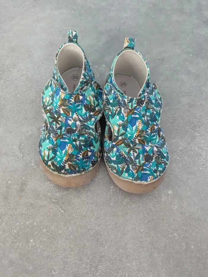 Chaussures Verbaudet pattes de chat