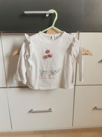 Haut manches longues 12 mois