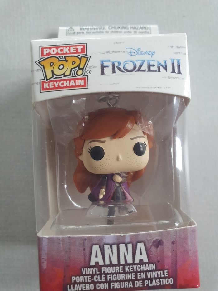 Porte clé pop Anna reine des neiges - photo numéro 4