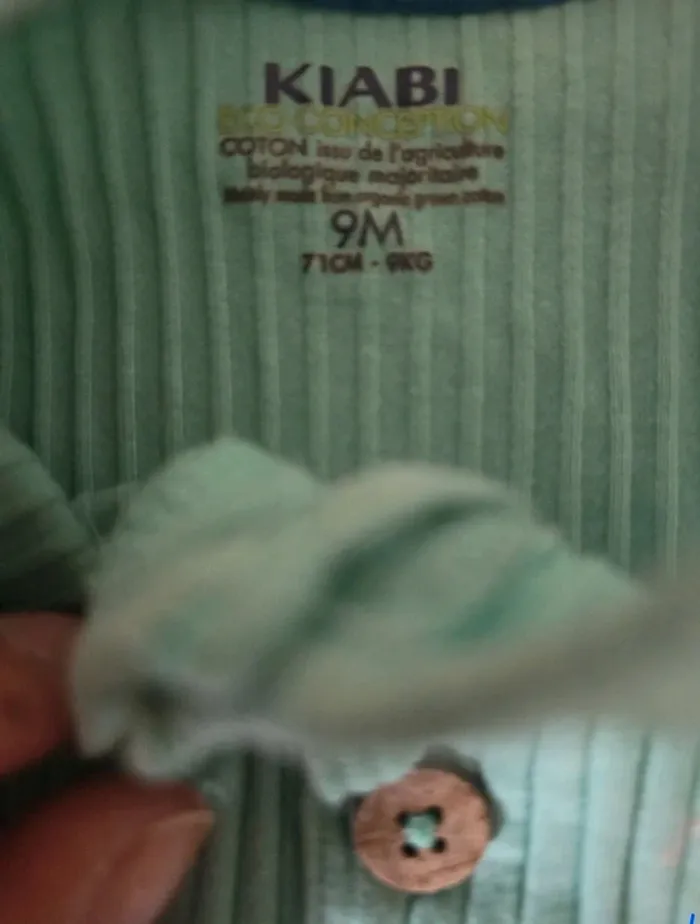 Combinaison bébé 9mois - photo numéro 2