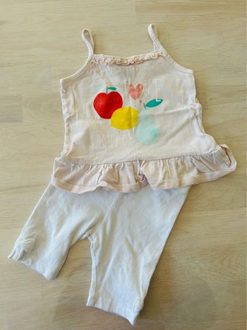 Ensemble fille Kiabi 6 mois