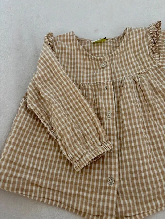 Chemisier bébé fille taille 12mois - photo numéro 2