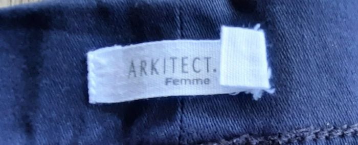 Jegging neuf bleu marine Arkitect, taille 42 - photo numéro 5