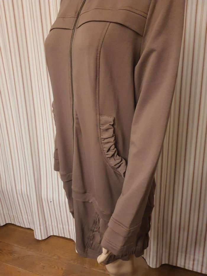Pardessus Areline marron taille 4 (fr 42) neuf - photo numéro 8