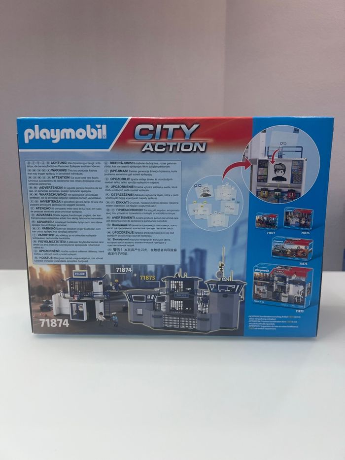 Playmobil 71874 City Action Poste de Police avec Salle de recherches - photo numéro 2