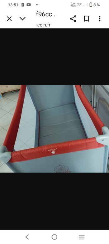 Lit parapluie bébé