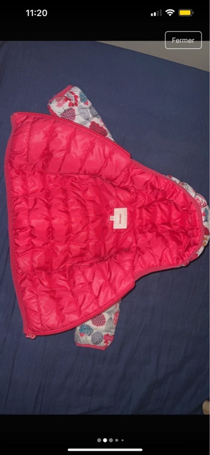 Doudoune bébé fille 6 mois - photo numéro 4