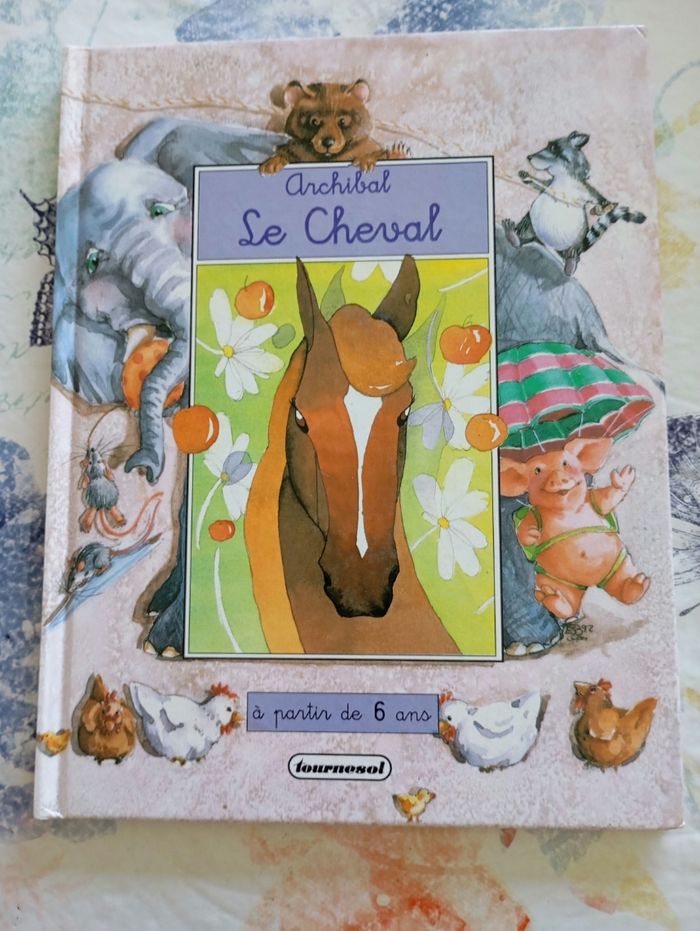 Livre Archibal le cheval édition du tournesol