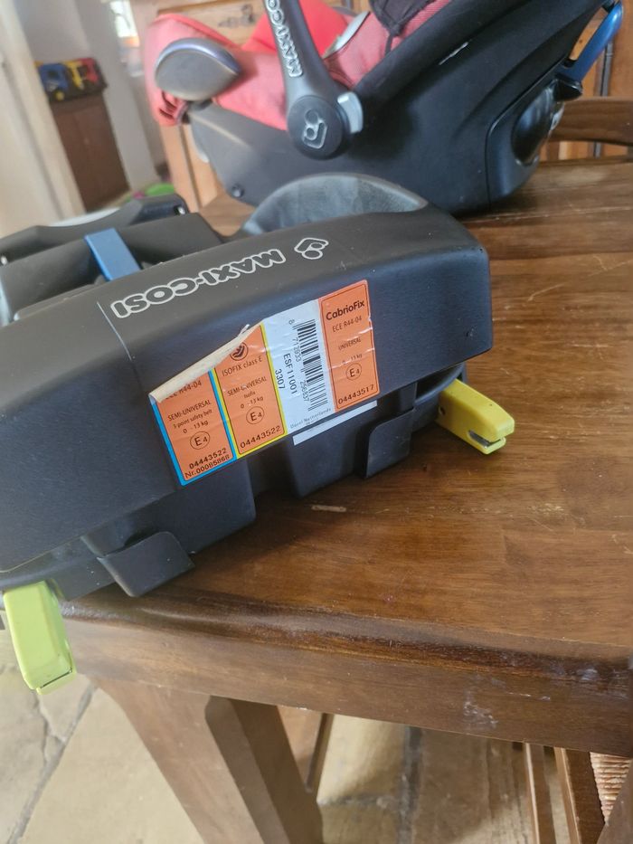 Base isofix + coque maxi cosy - photo numéro 5