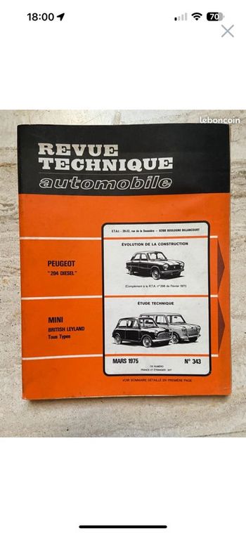 Revue technique automobile
