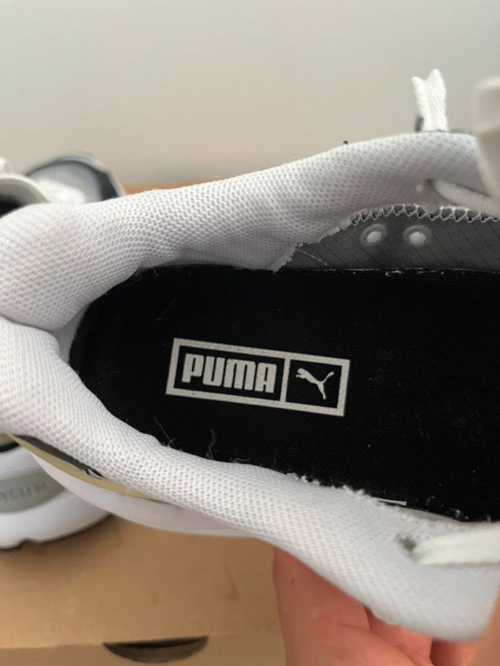Baskets Puma Noir / Blanc / Gris / Transparent Taille (38) - photo numéro 10