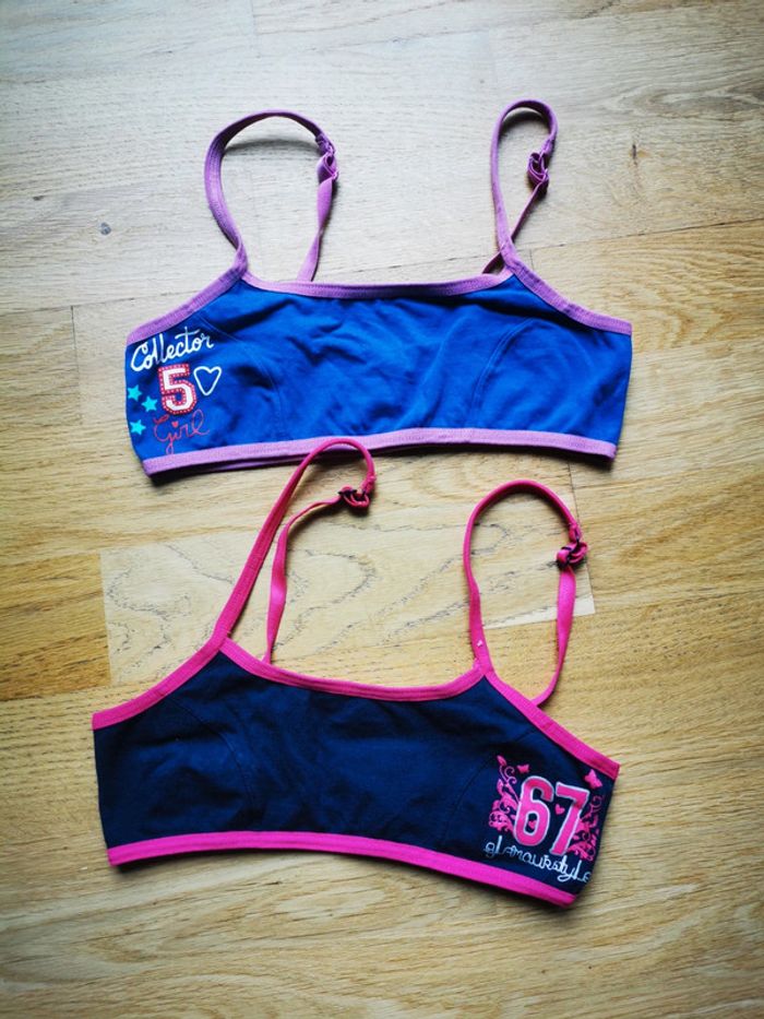 Lot de 2 brassières