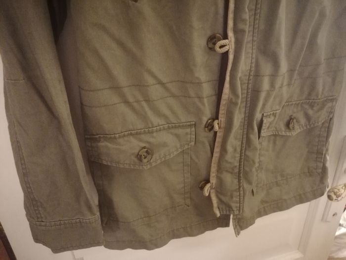 Veste coton légère zippée à capuche garçon 12 ans - photo numéro 3