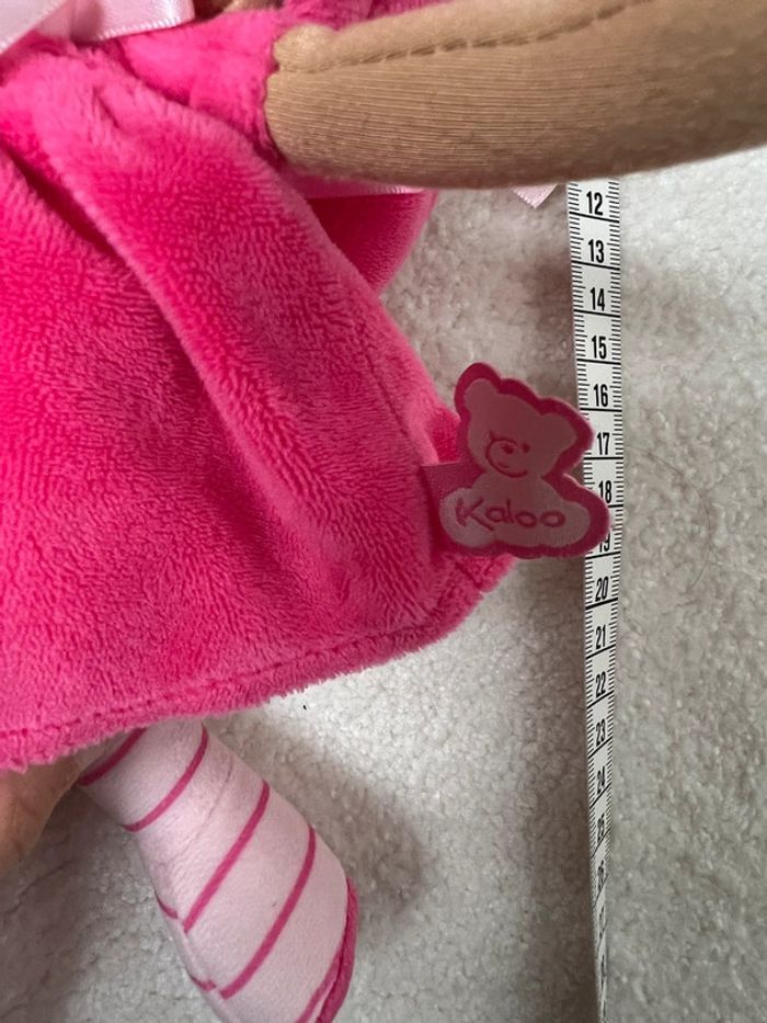 Peluche poupée Kaloo rose - photo numéro 5