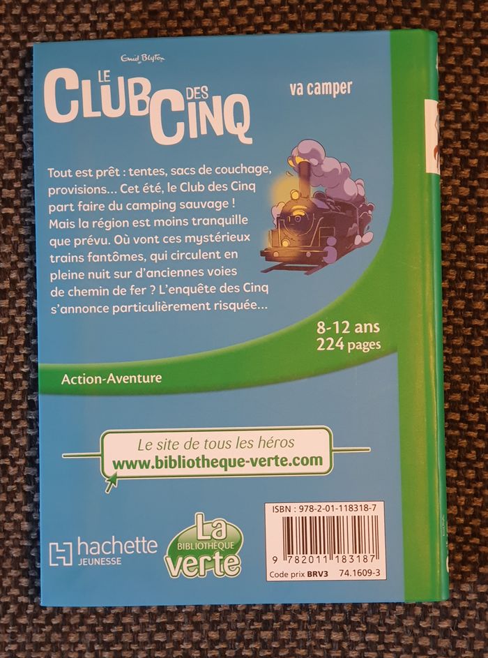 Le club des cinq va camper - photo numéro 2