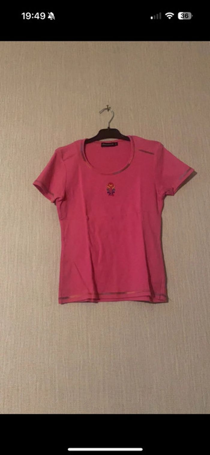 T-shirt rose Diplodocus taille 2