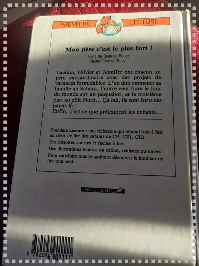 Première lecture : Mon père c'est le plus fort ! - photo numéro 2