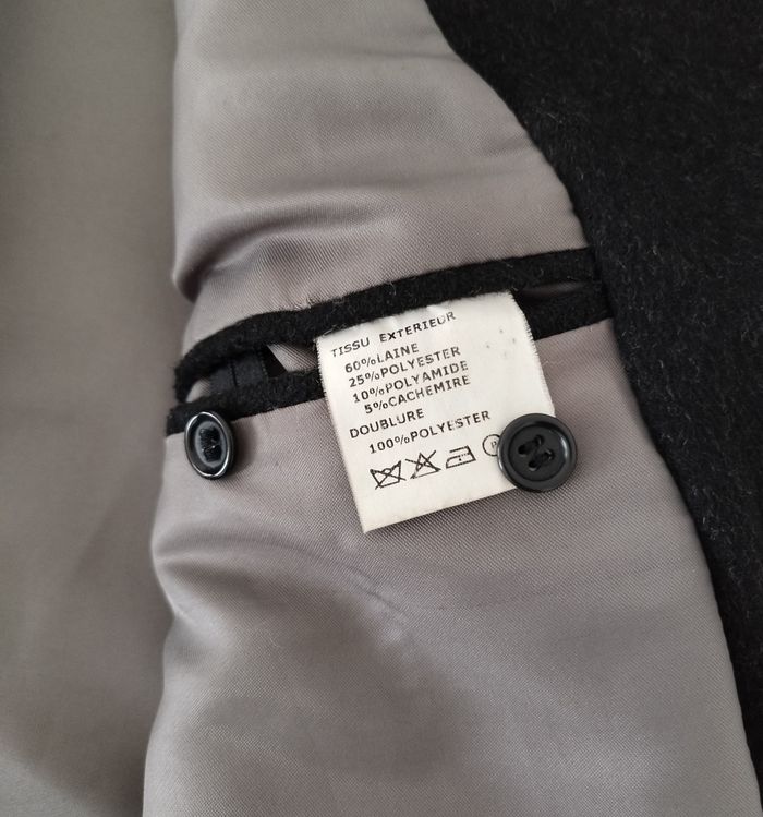 Manteau homme laine et cachemire - photo numéro 4