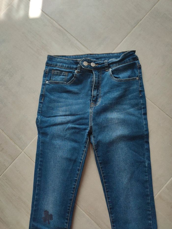 Pantalon jean skinny shein femme taille M - photo numéro 3