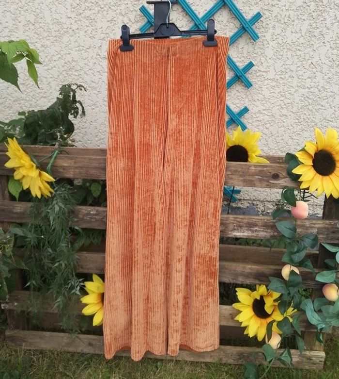ensemble col roulé ouvert dans le dos et legging large effet plissés taille M -Undiz - photo numéro 8