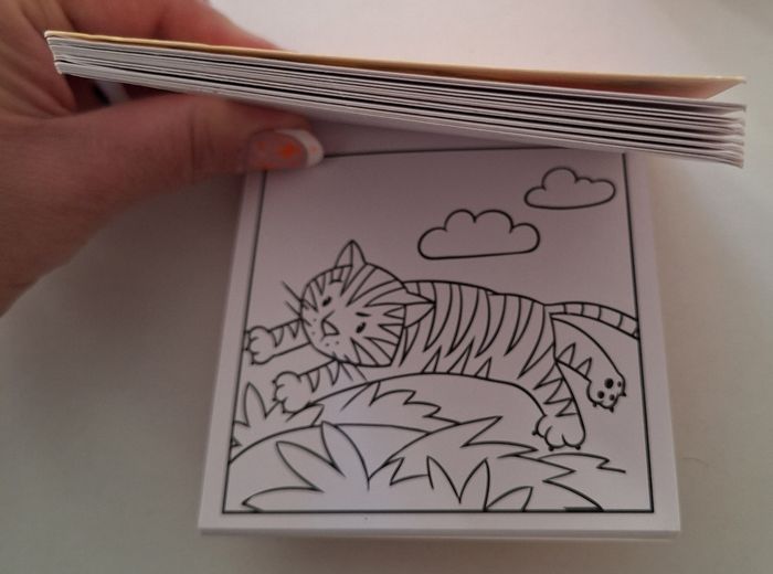 Lot mini album de coloriage et 2 boîtes de crayons de couleur - photo numéro 5