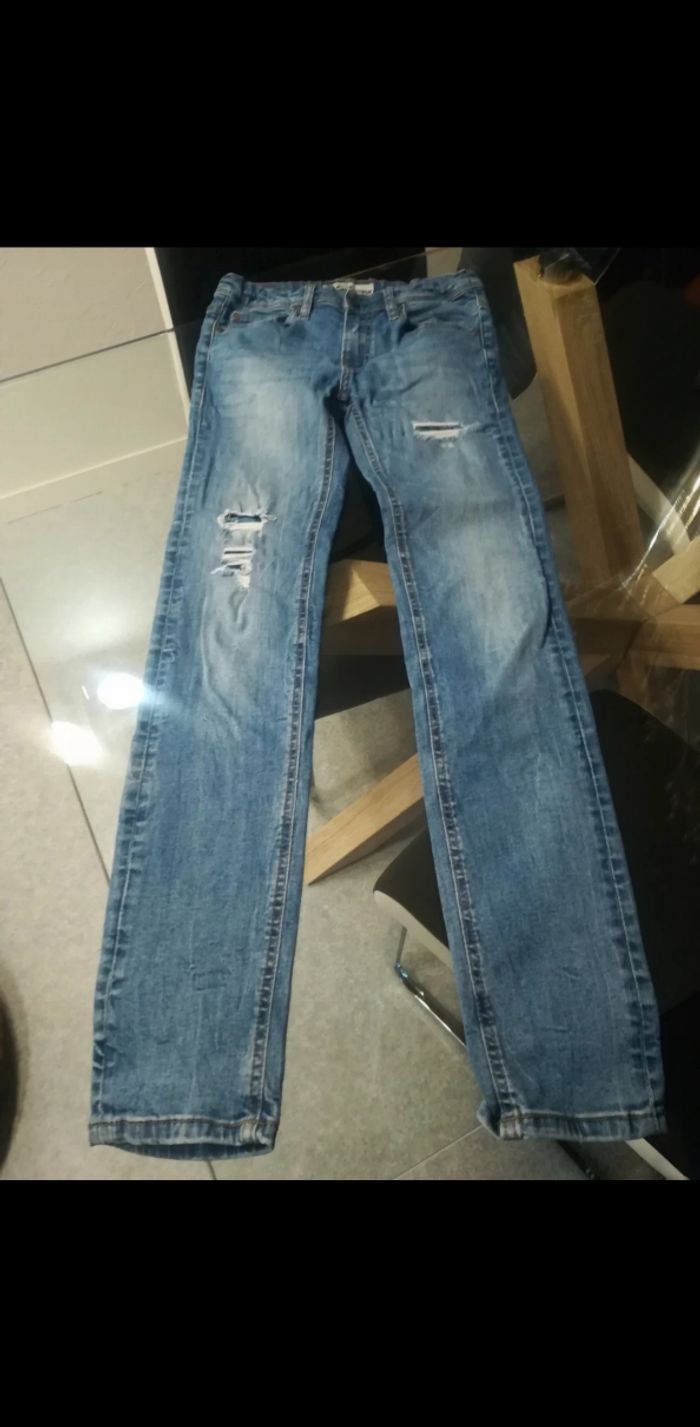 Jeans bleu clair Teddy Smith 12 ans