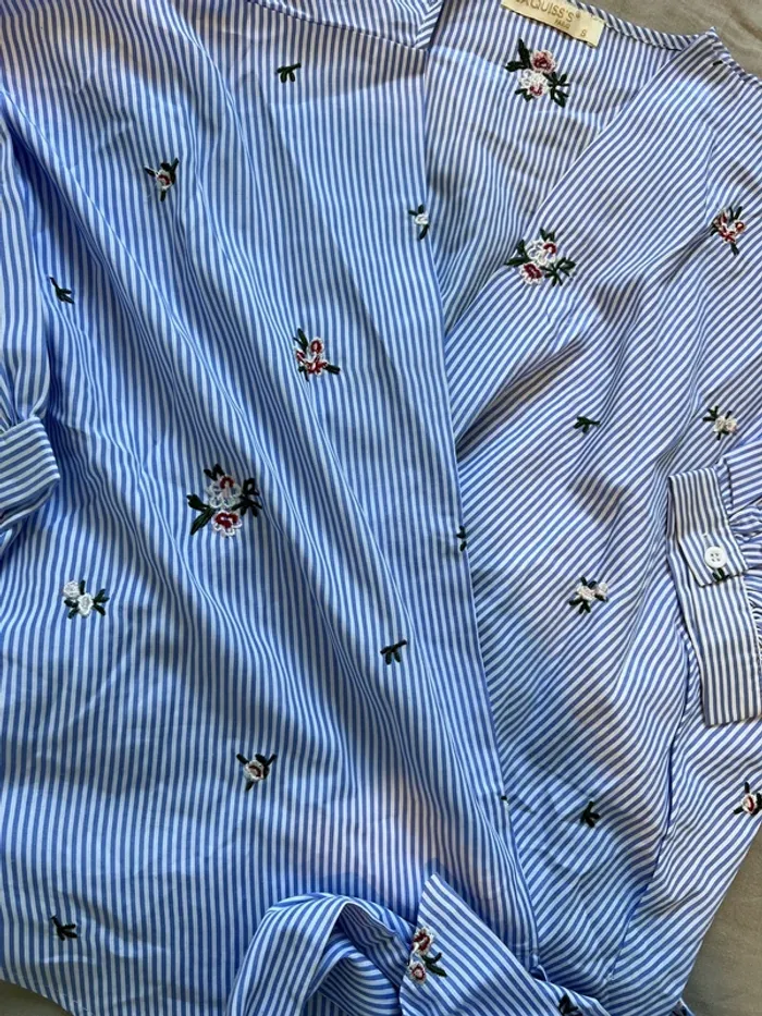 Blouse, cache-cœur - photo numéro 3