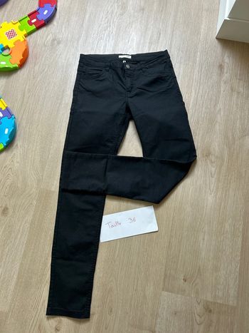 Jean noir La Halle taille 36