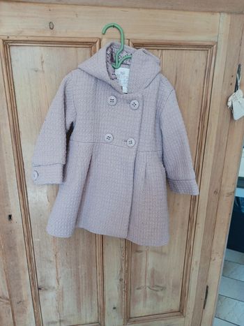 Manteau de laine fille 2 ans vertbaudet