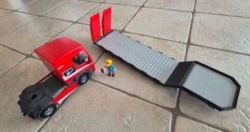 Playmobil 5467 camion et grande remorque