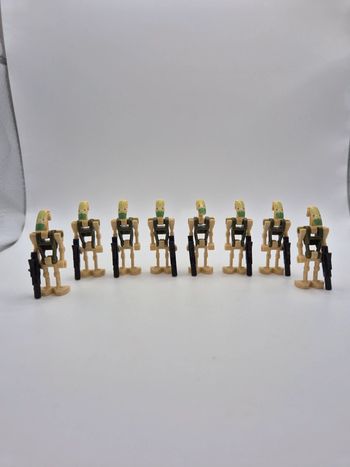 Figurines type lego 8 droides de combats de Kashyyyk star wars