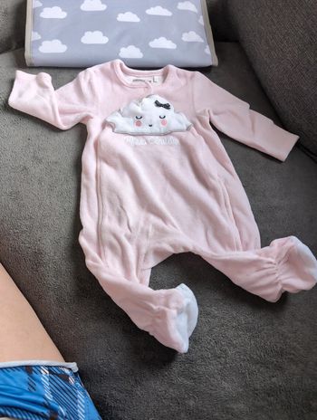 Pyjama fille hiver 6 mois