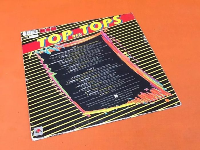 Vinyle 33 tours Top des Tops N°4 (1988) - photo numéro 3