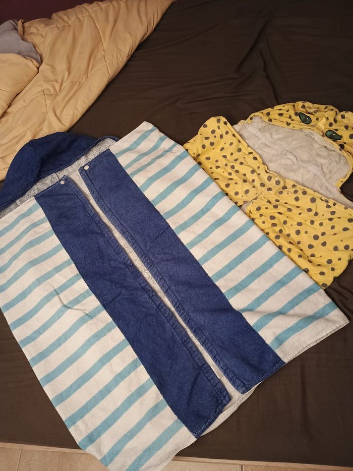 Serviette avec capuche pour enfants