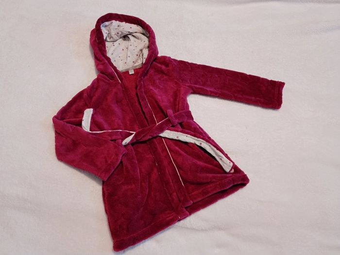 Peignoir Okaïdi excellent état 5 ans (rose)