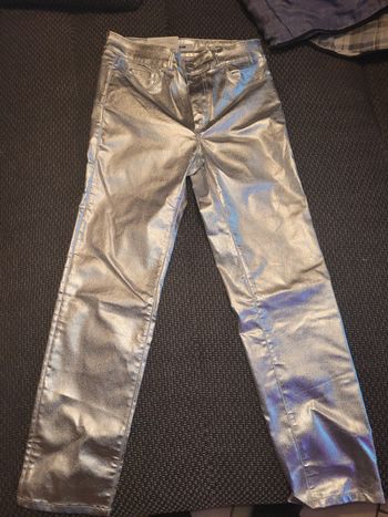 Pantalon salsa argenté