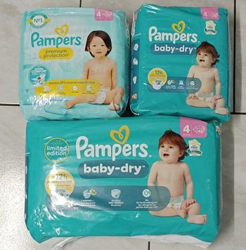 Couches pampers