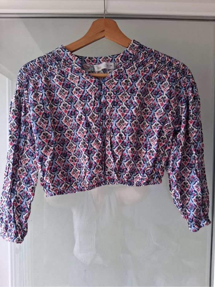 Blouse fleuri