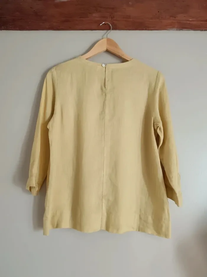 Blouse lin Muji - photo numéro 6