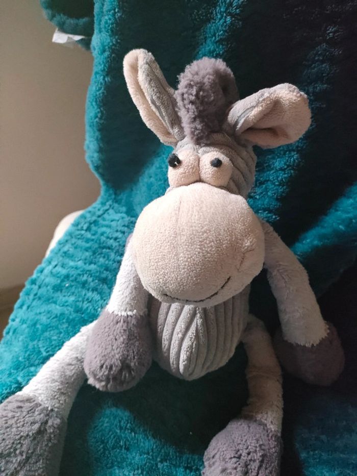 Superbe peluche âne toute douce Gray's - photo numéro 2