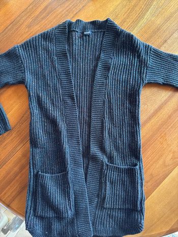 Gilet long, Kiabi, fille, 10 ans, fils pailletée