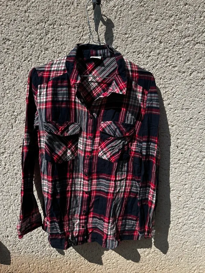 Chemise carreaux