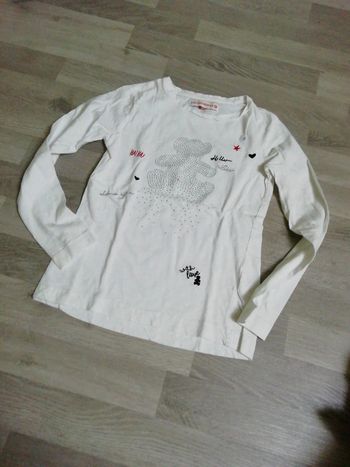 Tee shirt manches longues Lulu castagnette 10 ans