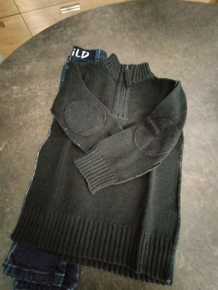 Pull noir 6 ans Tape à l'oeil - photo numéro 5