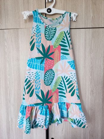 Robe exotique nature  6 ans