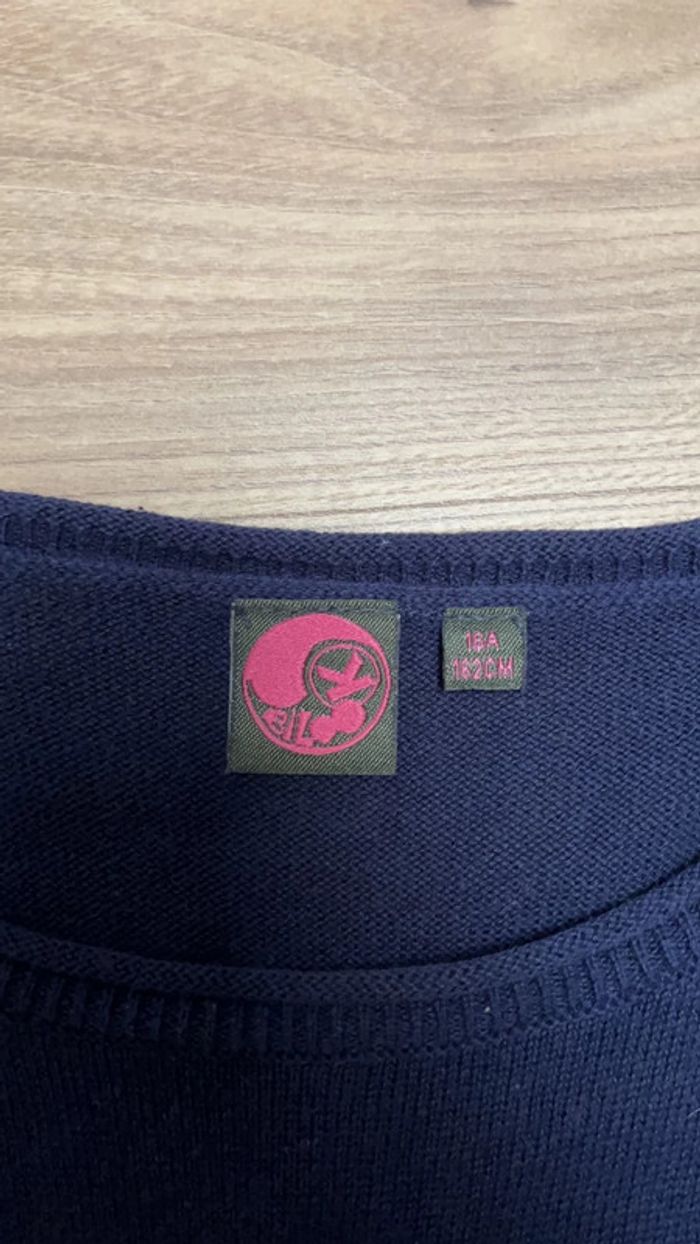 Robe-pull en mailles fille - photo numéro 2